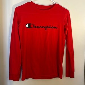 CHAMPION Boys long Sleeve TShirt